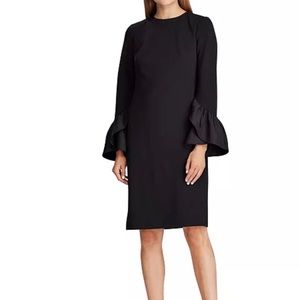 Ralph Lauren ruffle sleeve jersey dress